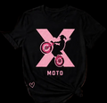 X MOTO Rider Tee - Pink